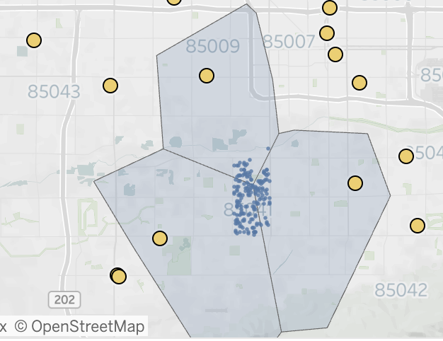 Roeser precinct split across vote centers