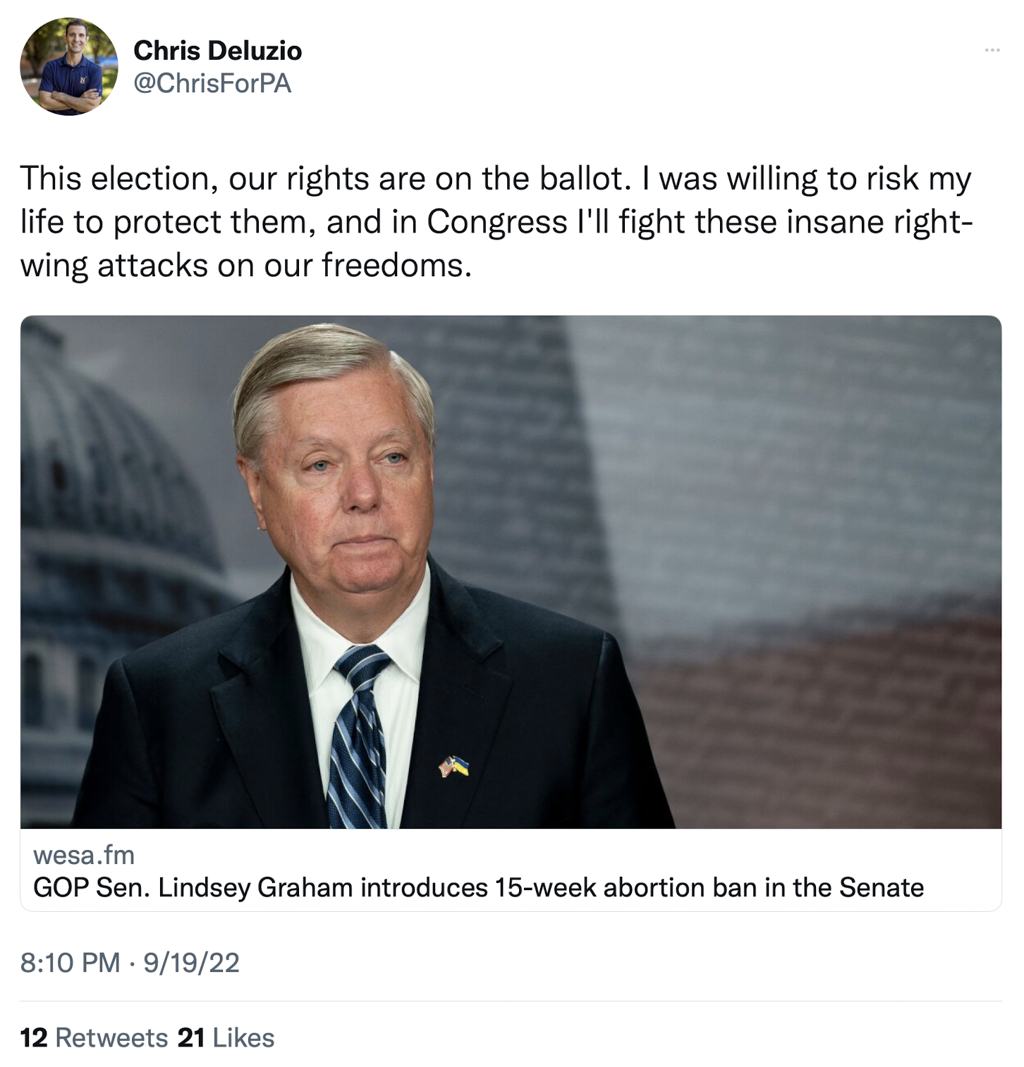 Defending Tweet